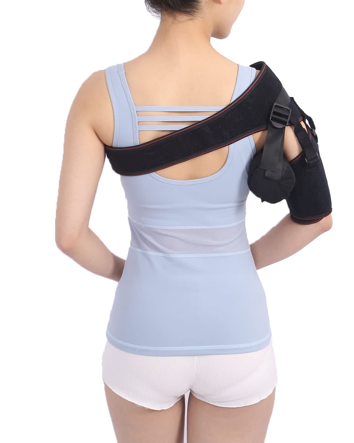 DouHeal Shoulder Brace, Shoulder Sling for Torn Rotator Cuff, Arm Sling for Shoulder Injury, Shoulder Pain Relief, Assisting Recovery in Athletes Post Shoulder Surgery for Left & Right Hand