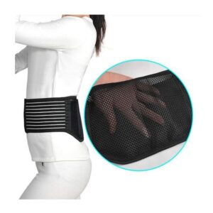 LSRRYD Stabilizing Lumbar Lower Back Brace and Support Belt for Pain Relief and Injury Prevention Dual Adjustable Straps for Men Women (Size : XL)