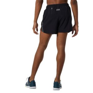 New Balance Men's Impact Run 5 Inch Short 22, Black, X-Large