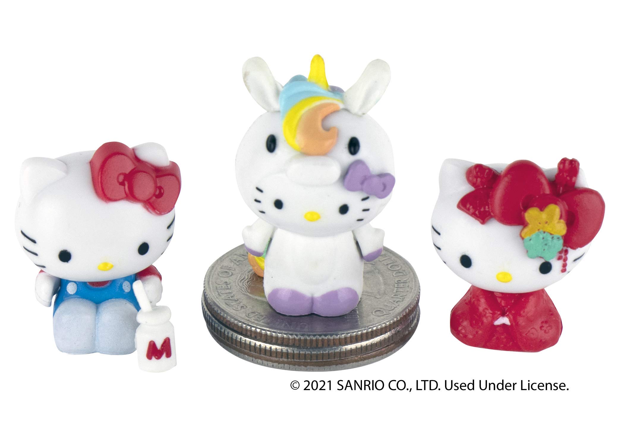 Worlds Smallest World's Smallest Hello Kitty Bundle Set of 3 Micro Figures