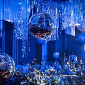 12" Disco Ball Mirror Ball Disco Party Decoration Stage Light Dj Light Effect Home Business Christmas Display Decoration Silver