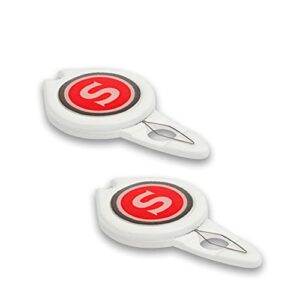 SINGER Sewing Needle Threaders with Built-in Thread Cutter, Set of 2