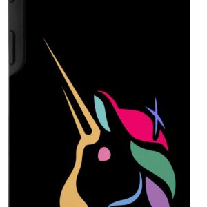 Galaxy S20+ Uniswap UNI Cryptocurrency Logo Image Rainbow Colors Case