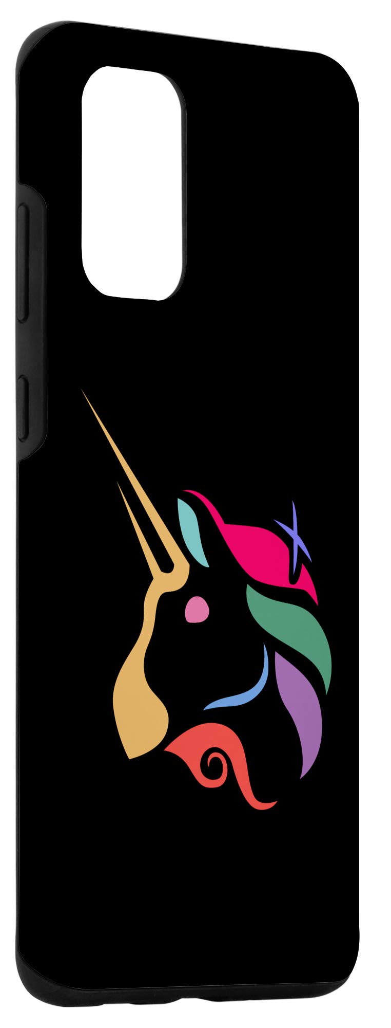 Galaxy S20+ Uniswap UNI Cryptocurrency Logo Image Rainbow Colors Case