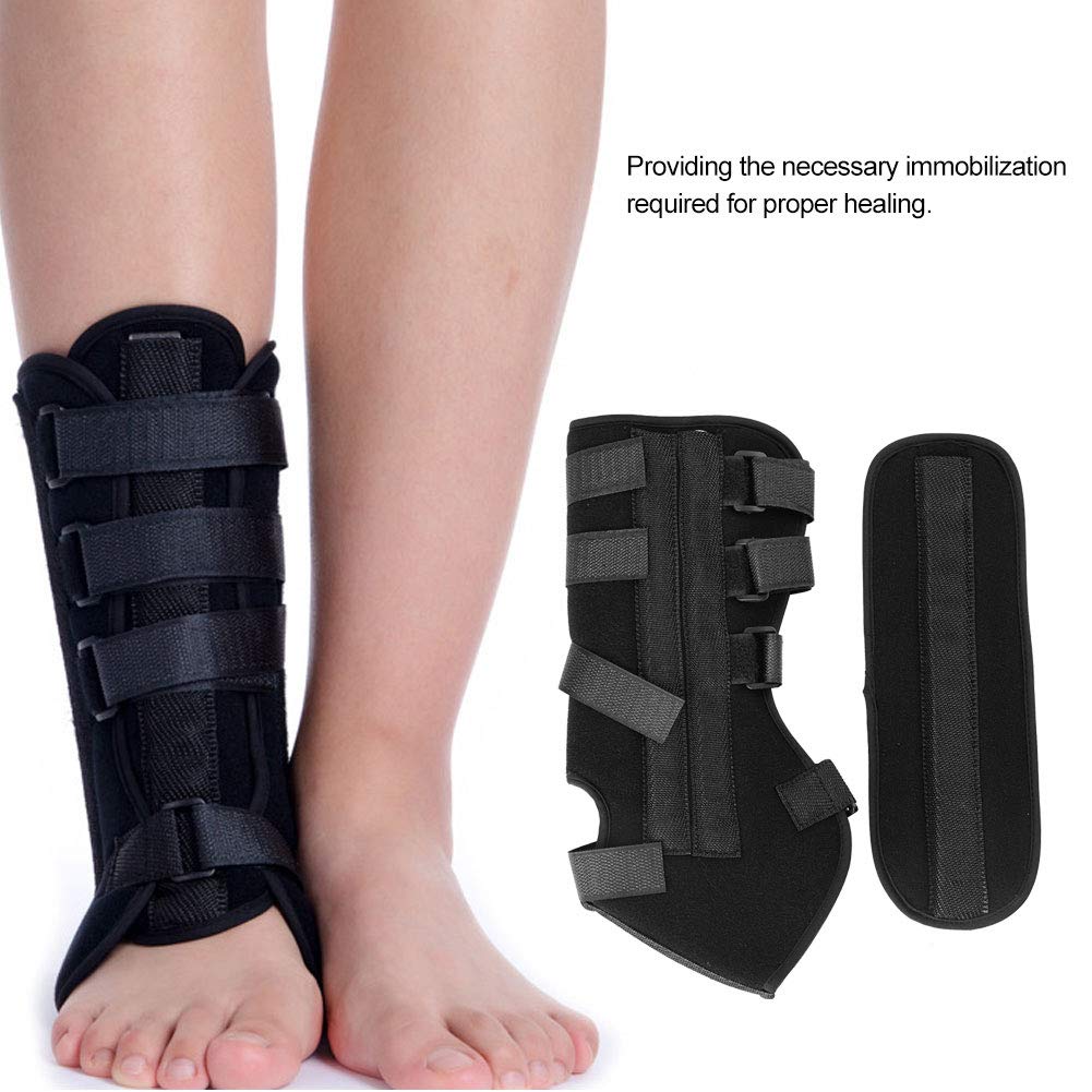 VINGVO Ankle Foot Treatment, Lightweight Ankle Support Brace, Breathable Ankle Brace Convenient Ligament Injury Tibia Dislocation(L)