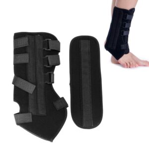 vingvo ankle foot treatment, lightweight ankle support brace, breathable ankle brace convenient ligament injury tibia dislocation(l)