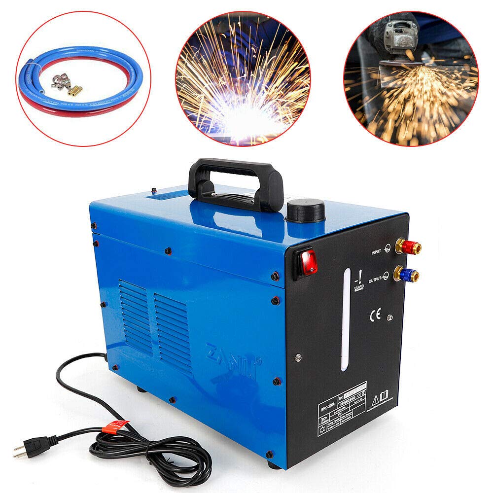 0.35MPA 2.2GAL 110V/60HZ TIG Welder Single Phase TIG Welder Water Torch Cooler with Flow Alarm Welder Water Cooler Miller Welder 1 Phase Torch Water Cooling Machine