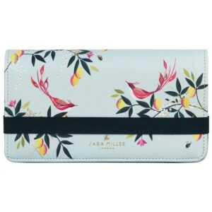 sara miller duck egg orchard birds travel wallet