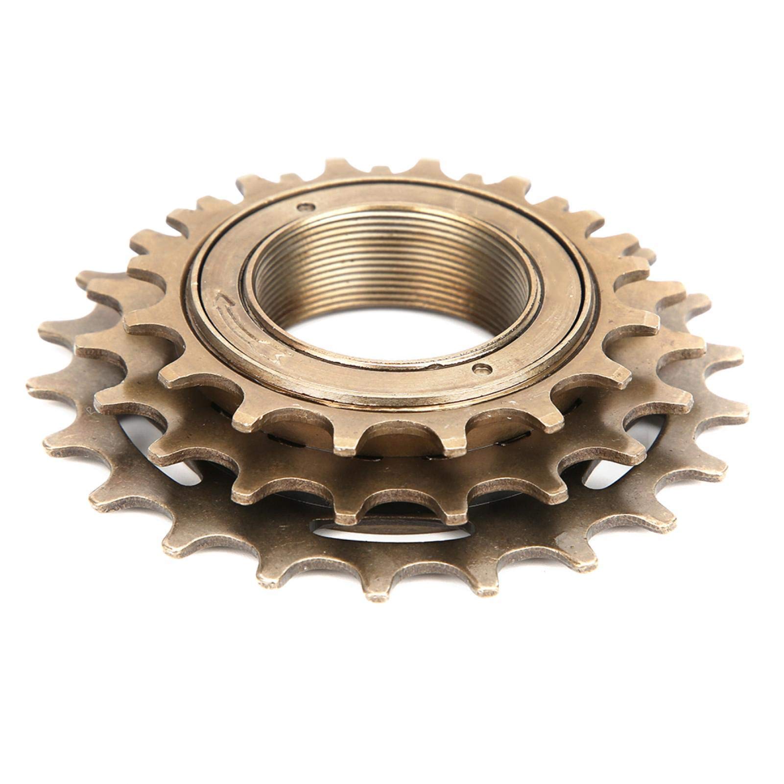 Dilwe Freewheel, 3 Speed 16/19/22T Freewheel with Upgrade Metals Compatible with Mountain Road Bike