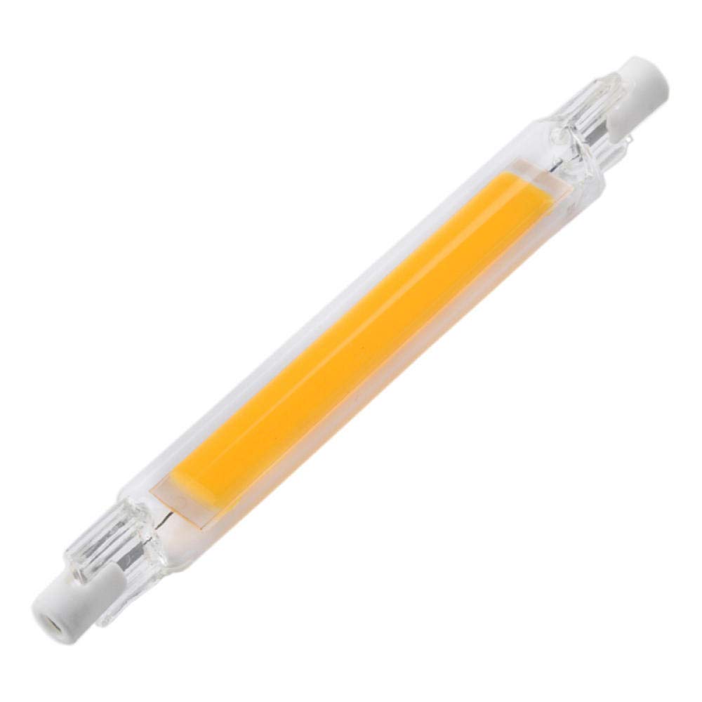 Halogen Light Bulb Led R7S 78Mm 15W 20W R7S High Powerful Headlight 118Mm 30W 40W 50W 110V 220V Cob Lamp Bulb Glass Pipe Replace Halogen Lamp Light-Natural Light_78Mm 15W 220V