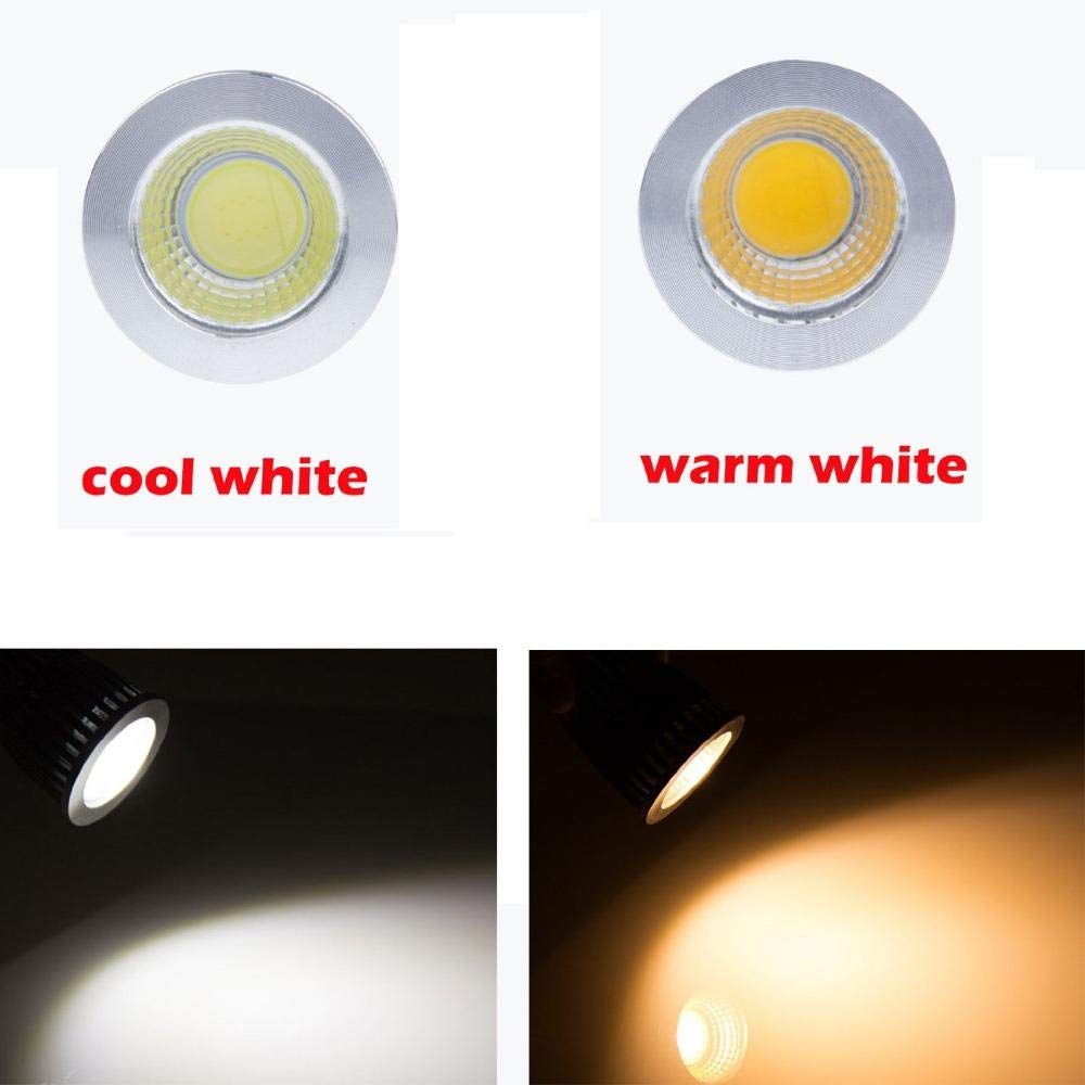 Halogen Light Bulb High Power Led Mr16 Gu5.3 Cob 6 W 9 W 12 W Dimbar Led Cob Headlight Cool Wit Mr 16 12V Bulb Lamp Gu 5 3 220V-Cold White_Gu10 12W 220V