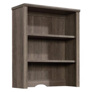 sauder hammond library hutch, l: 32.87" x w: 13.62" x h: 40.04", emery oak finish