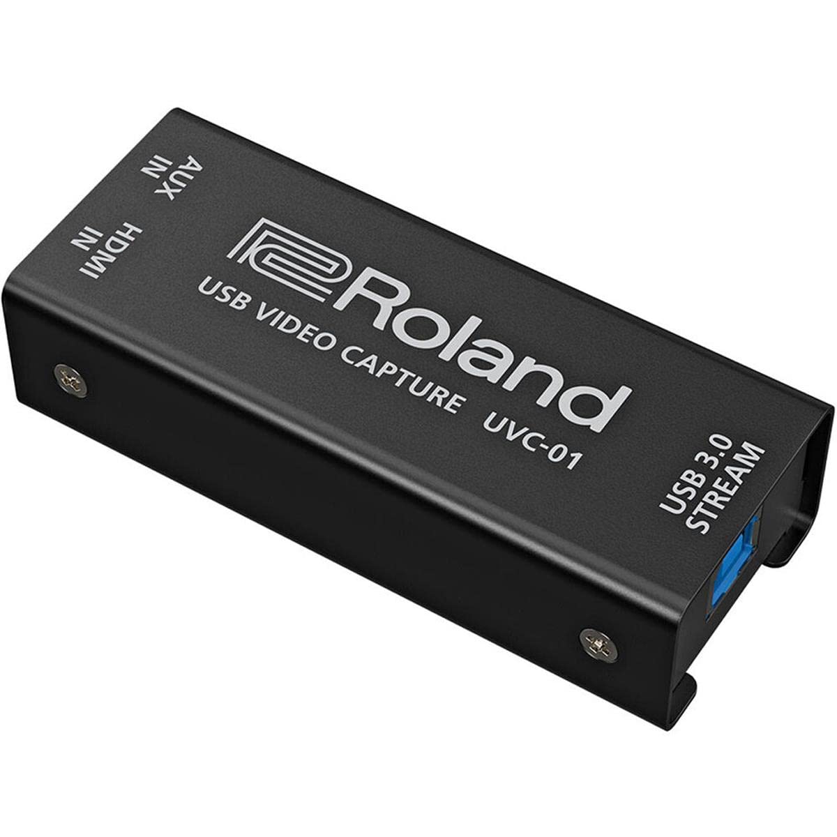 Roland UVC-01 USB Video Capture | Plug-and-Play for Flawless Recordings & Livestreams | HDMI to USB 3.0 Video Encoder | Uncompressed 1080p HD at 60 FPS | Webcam Operation for Mac & Windows