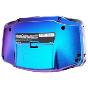 IPS Ready Upgraded eXtremeRate Chameleon Purple Blue Replacement Shell Full Housing Cover Buttons for Gameboy Advance GBA - Compatible with Both IPS & Standard LCD - Console & IPS Screen NOT Included