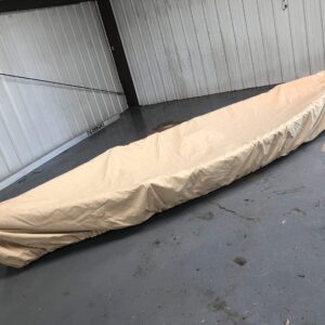 11' 12' Canoe/Kayak Cover by Cypress Rowe Outfitters / 16 oz Canvas for Indoor or Outdoor Storage, Complete Protection