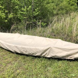 11' 12' Canoe/Kayak Cover by Cypress Rowe Outfitters / 16 oz Canvas for Indoor or Outdoor Storage, Complete Protection