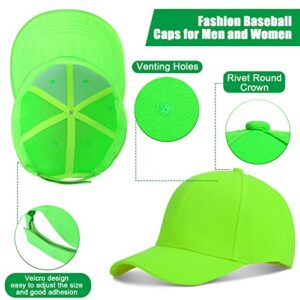 Geyoga 15 Pieces Baseball Cap Bulk Adjustable Size Plain for Men Women Blank hat for Running Workouts and Outdoor Activities (Multi Color)