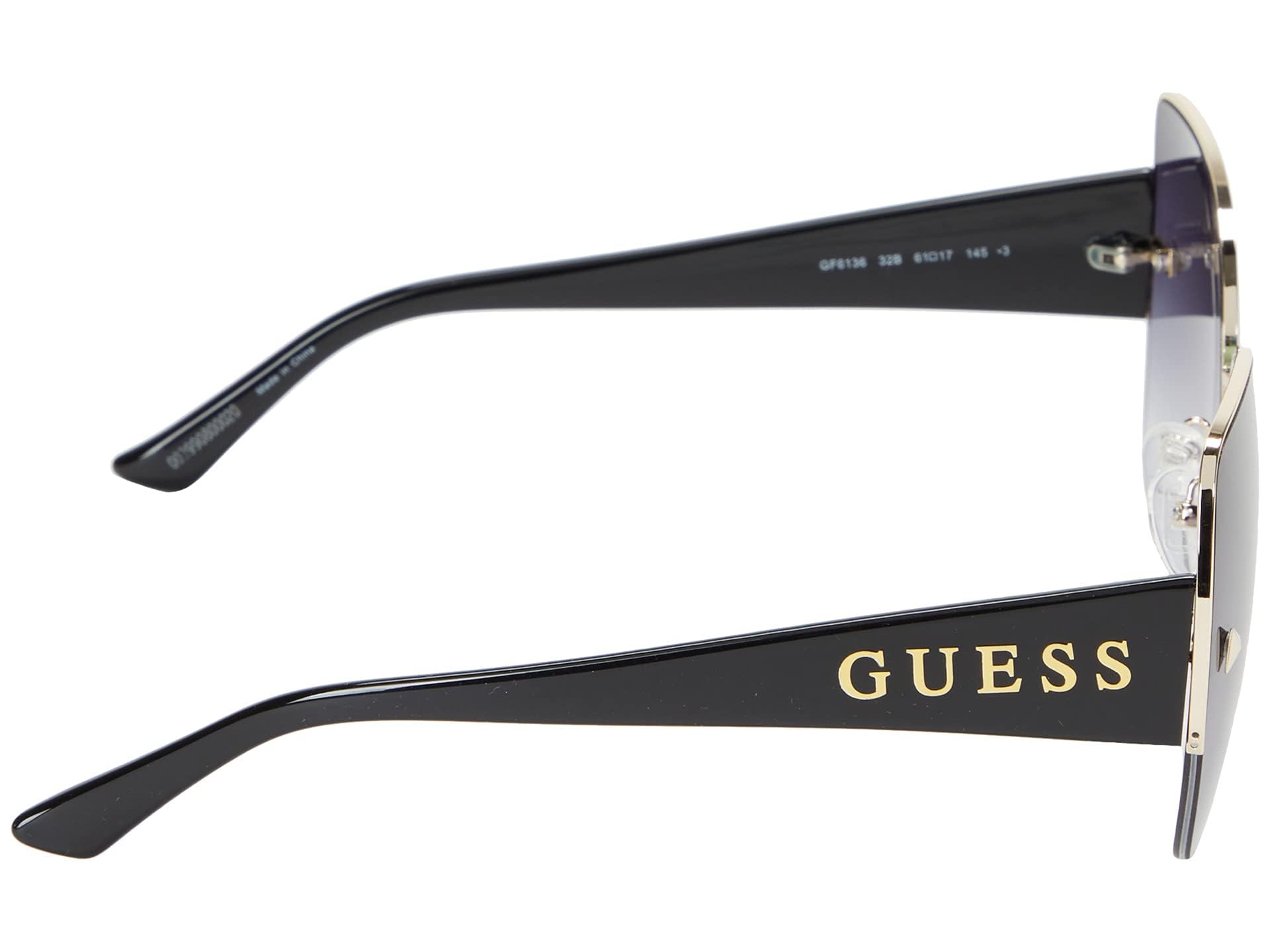 GUESS GF6136 Gold/Gradient Smoke One Size