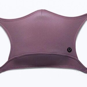 Lululemon Double Strap Face Mask (Grape Thistle Ear Loop with Lululemon Case)