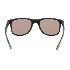 Piranha Avant Retro Sunglasses for Men and Women with Tie Dye Patterned Frames and Blue Mirror Lenses