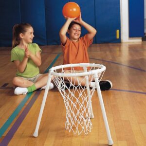 s&s worldwide floor basketball set