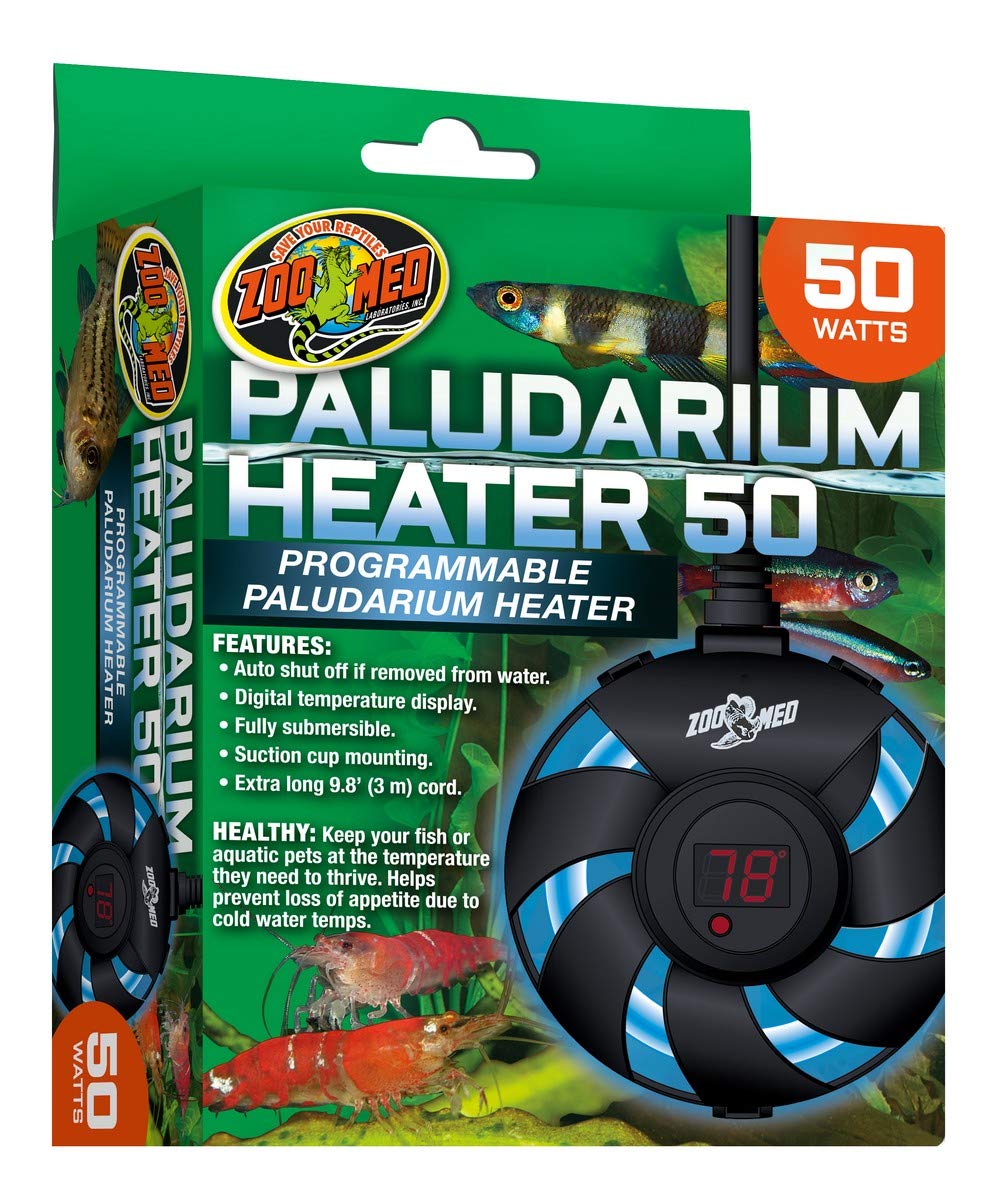 DBDPet 50w Paludarium Heater - includes Pro-Tip Guide -Works up to 15 Gallons!