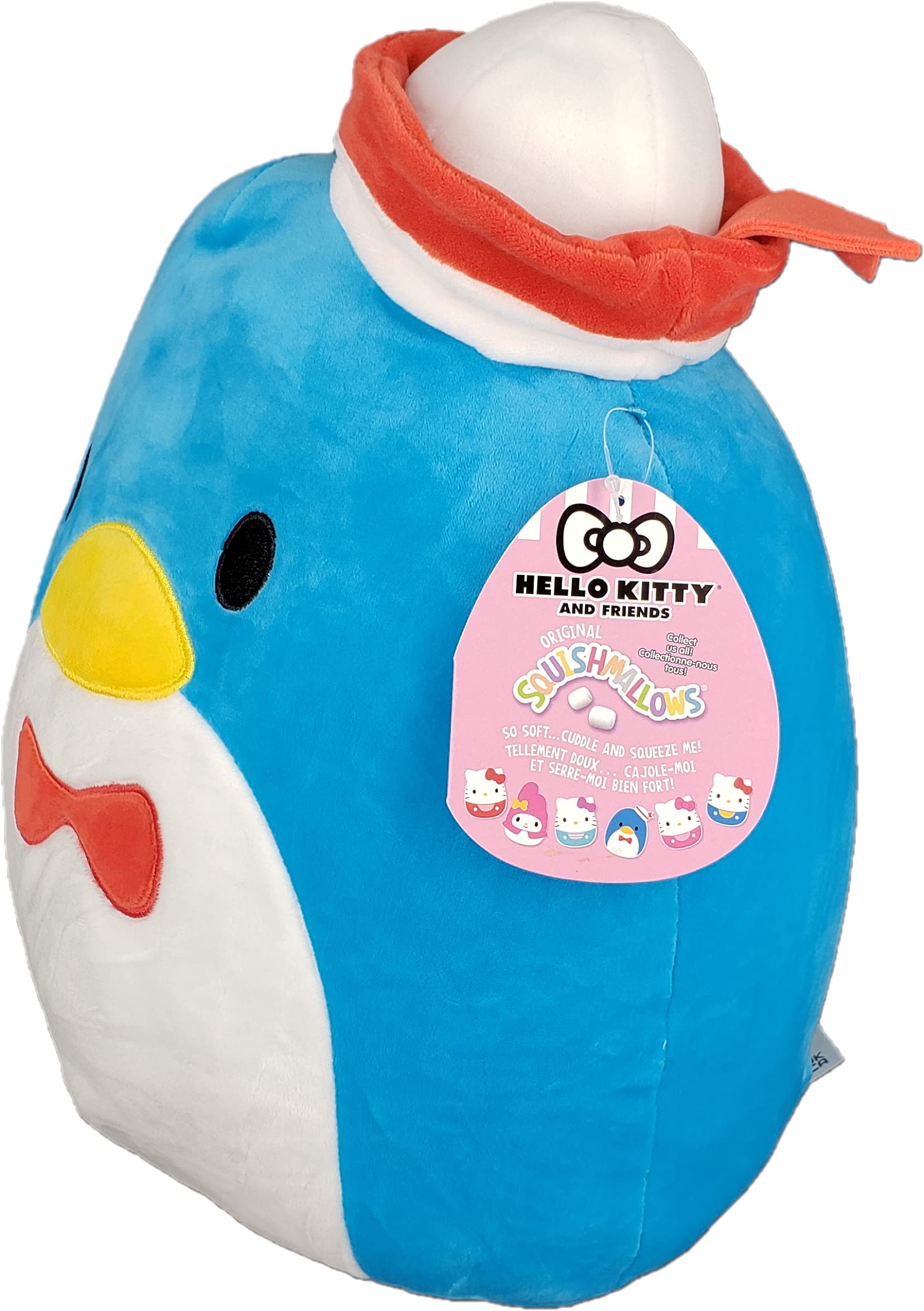 Squishmallow KellyToys - Sanrio® Hello Kitty and Friends Squad - 12 Inch (30cm) - Blue Tuxedo Sam