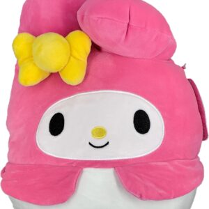 SQUISHMALLOW KellyToys - Sanrio Hello Kitty and Friends Squad - 12 Inch (30cm) - Pink My Melody - Super Soft Plush Toy Animal Pillow Pal Buddy Stuffed Animal Birthday Gift