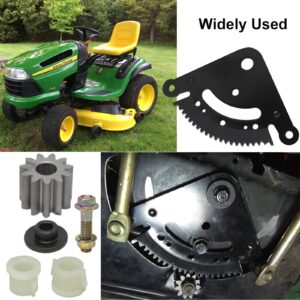 Steering Sector Pinion Gear Rebuild Kit Replacement for John Deere John Deere 102 105 115 125 D100 D105 D110 D120 LA100 LA105 LA110 LA120 Lawn Tractors Replaces# GX21924BLE GX20053 GX20054 GX21994