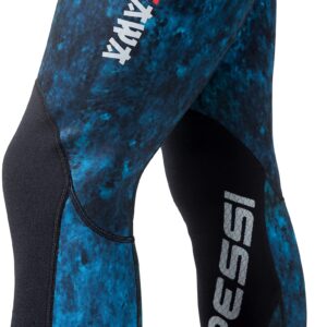 Cressi mens Two-Piece 2 pieces Spearfishing Wetsuits, Camo Blue, Medium US