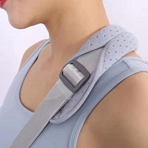 Mesh Shoulder Sling Arm Brace for Torn Rotator Cuff Injury Right Left Support Adjustable Immobilizer with removable stay support Stabilizer for Elbow, Wrist, Thumb Injuries, Medium