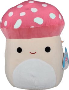 squishmallow official kellytoy plush 8 inch squishy stuffed toy animal (malcolm the mushroom)