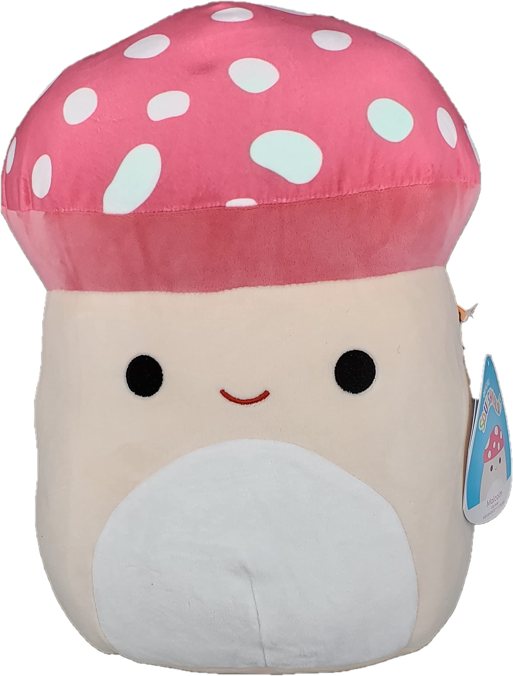 Squishmallow Official Kellytoy Plush 8 Inch Squishy Stuffed Toy Animal (Malcolm The Mushroom)