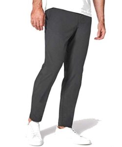 lululemon athletica men's commission pant slim (obsidian, 28)