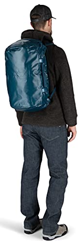 Osprey Transporter 40L Travel Duffel Bag, Venturi Blue