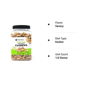 Member's Mark Everything Seasoned Cashews, 22 Oz