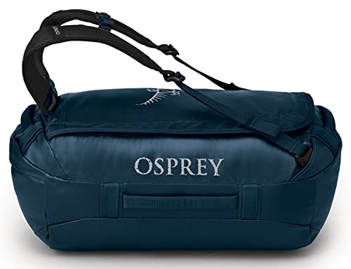 Osprey Transporter 40L Travel Duffel Bag, Venturi Blue