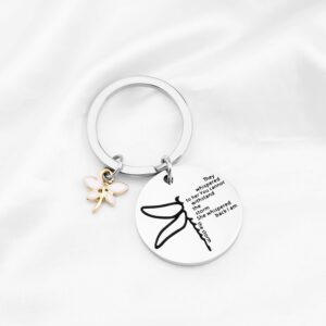 BNQL Inspirational Dragonfly Gifts Dragonfly Lover Gifts They Whispered to Her You Cannot Withstand the Storm She Whispered Back I am the Storm (SILVER)