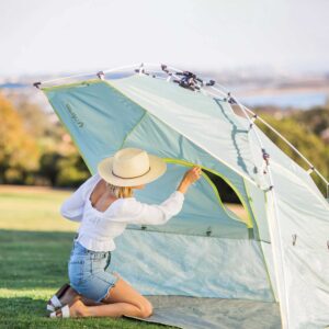 Lightspeed Outdoors ECO QuickShelter, Beach Tent, Botanical Lines