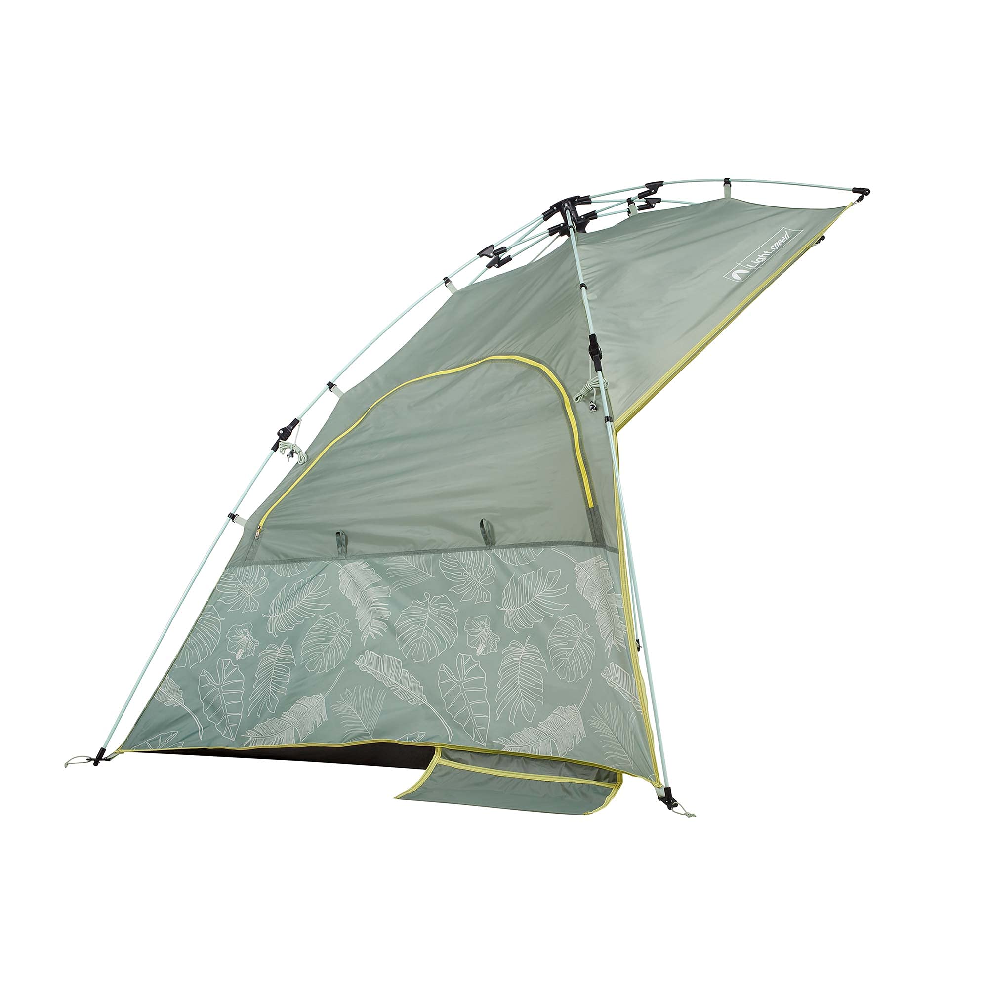 Lightspeed Outdoors ECO QuickShelter, Beach Tent, Botanical Lines