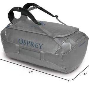 Osprey Transporter 65L Travel Duffel Bag, Smoke Grey