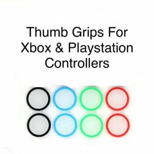 2Pcs Analog Thumb Grip Stick Cover, Dualsense Wireless Controllers Game Remote Joystick Cap, Non-Slip Silicone Handle Protection Cover for PS5/PS4/Xbox one/360/Nintendo Switch PRO (Spider-Man)