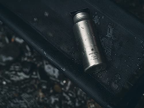 Snow Peak Ultra-Light Titanium Aurora Bottle, hiking, backpacking, taste free sports water bottle