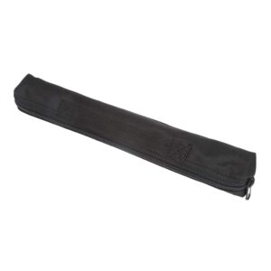 1 pc Flute Storage Bag, Portable Oxford Fabric Black Vertical Flute Case for Outdoor Home