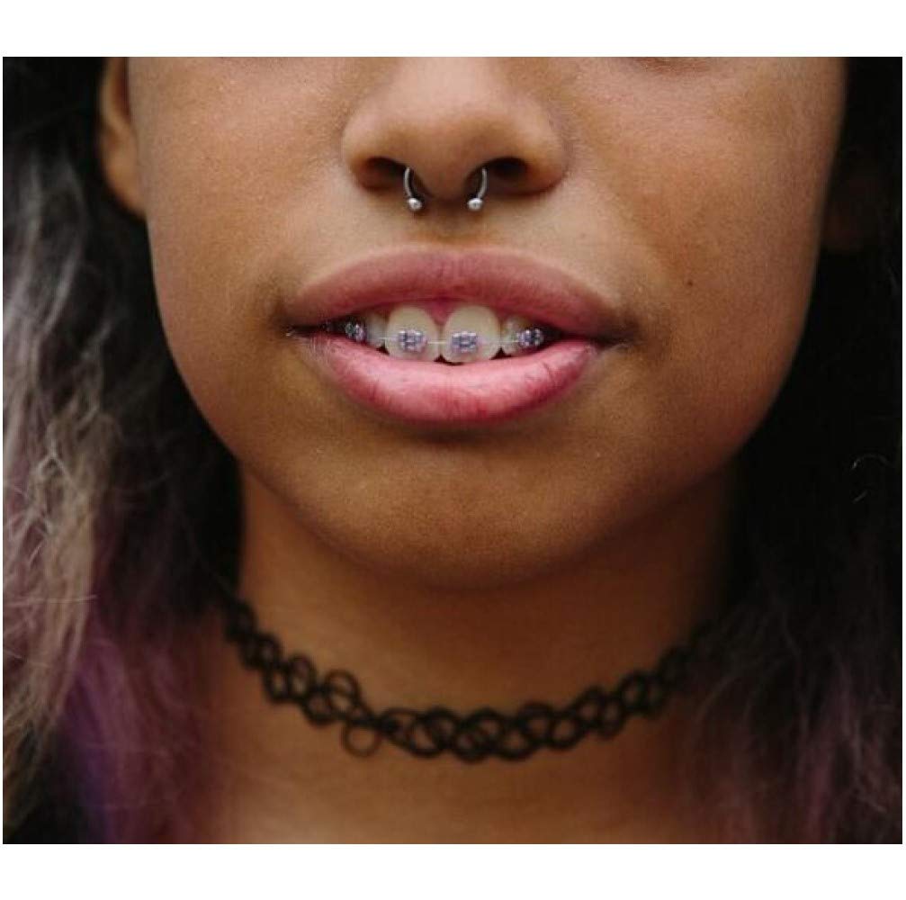 EASYGNAL Nose Hoop Ring Magnetic Septum Clip On Horseshoe Stainless Steel Faux Fake Non-Pierced