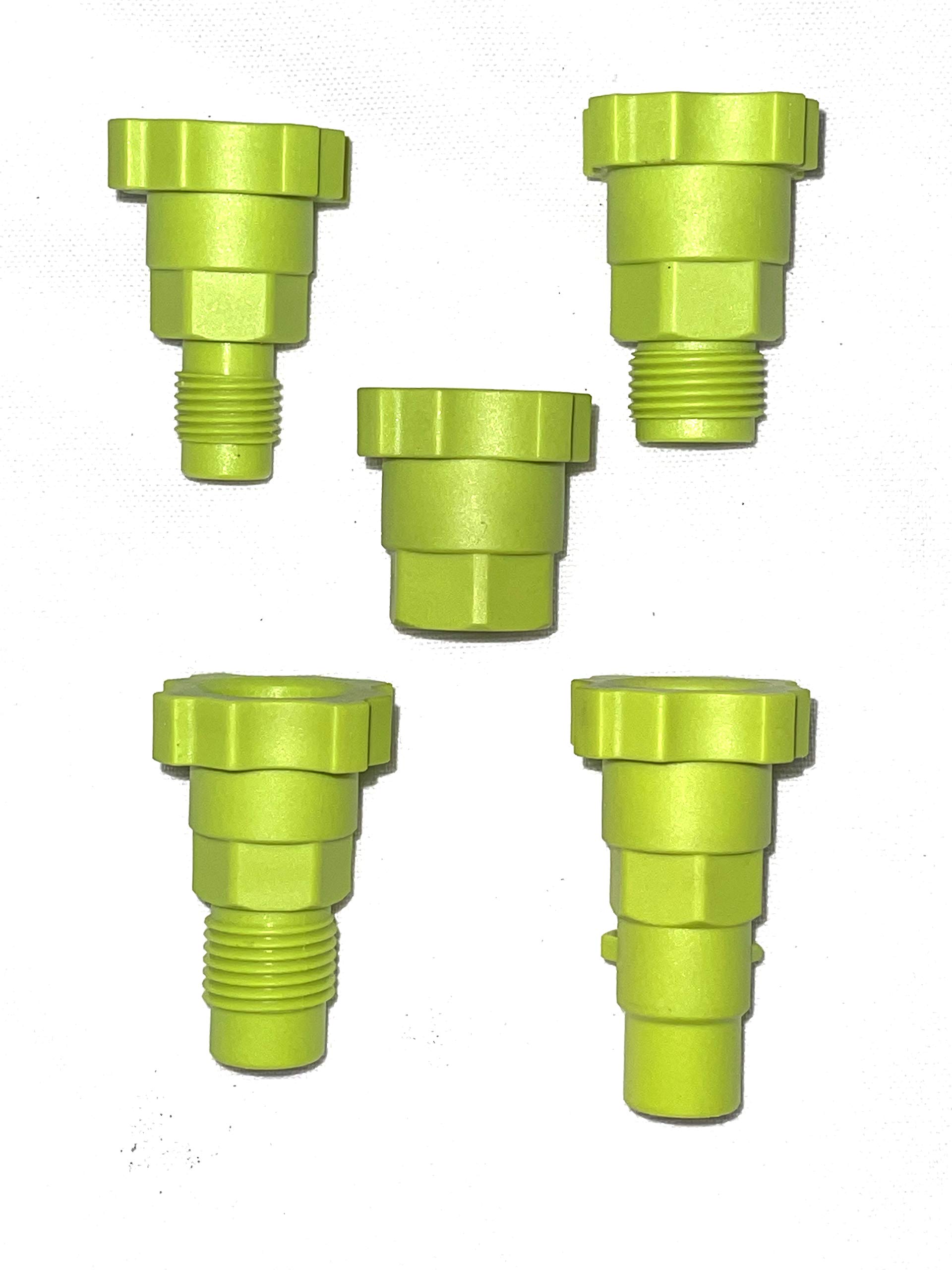 LiME LiNE PPS Version 1.0 Spray Gun Adapters (Assorted 5 Pack)