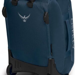 Osprey Transporter 40L Wheeled Travel Duffel Bag, Venturi Blue