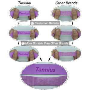 Tannius Tennis Racket Grip Tape, 6 Pack Tacky Tennis Grips, Absorbent and Enhanced Tennis Racquet Overgrip (6-Pack Mixed Colors)