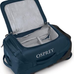 Osprey Transporter 40L Wheeled Travel Duffel Bag, Venturi Blue