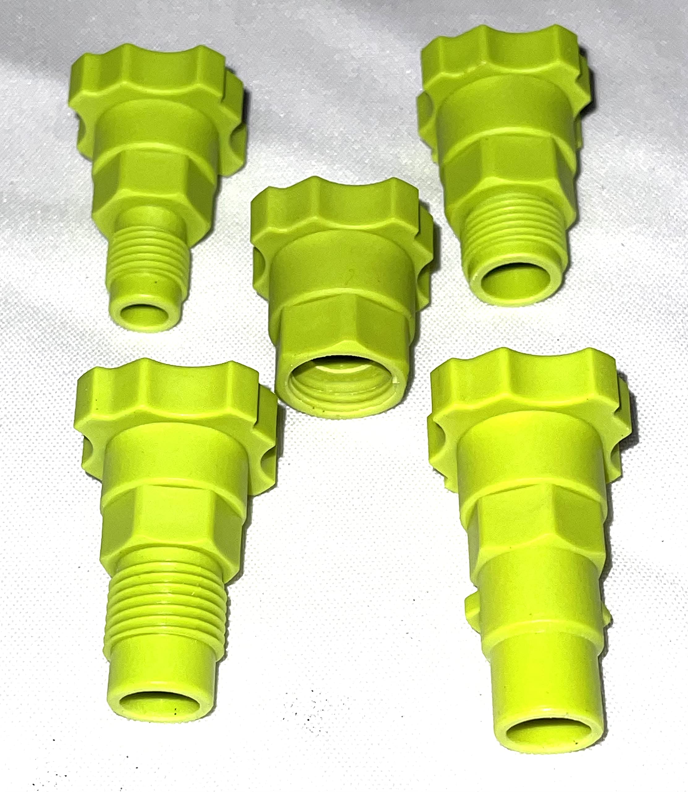 LiME LiNE PPS Version 1.0 Spray Gun Adapters (Assorted 5 Pack)